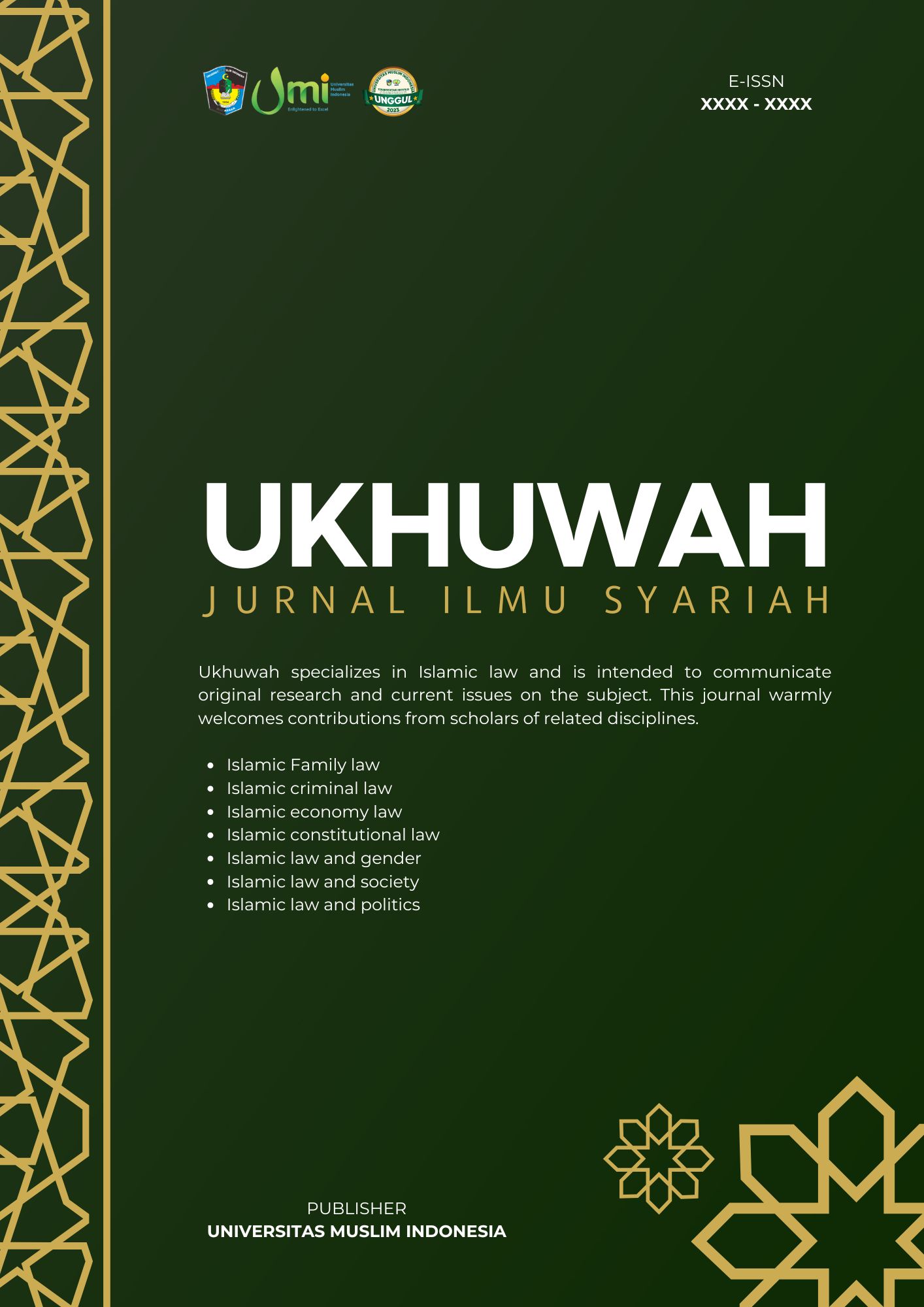 Sampul Jurnal Ukhuwah FAI UMI