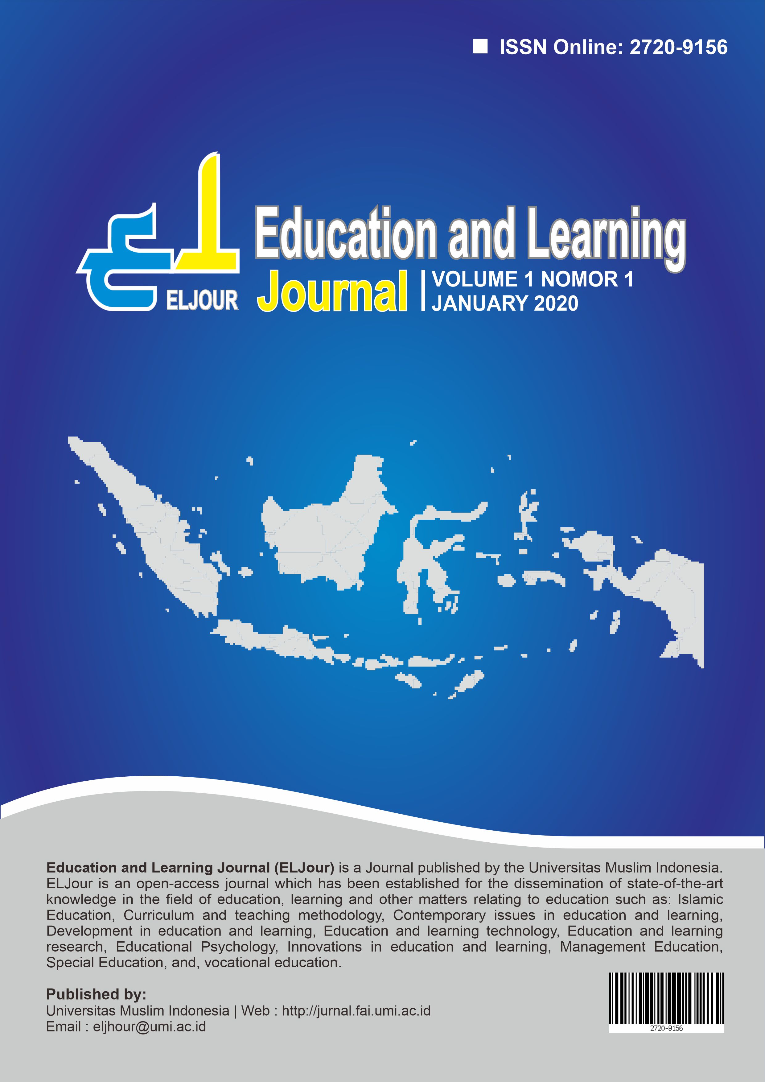 Education and Learning Journal